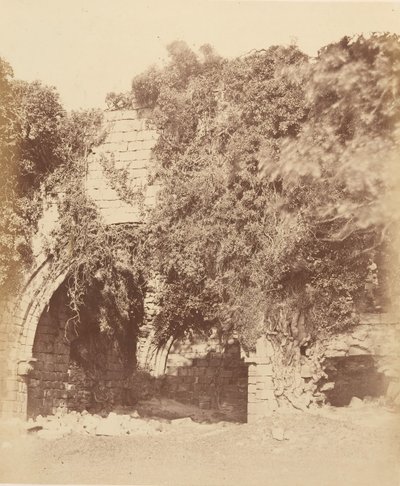 Kirkstall Abbey. Ruïnes aan de zuidkant door Joseph Cundall