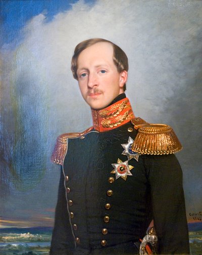 Portret van Hertog Peter van Oldenburg door Joseph Desire Court