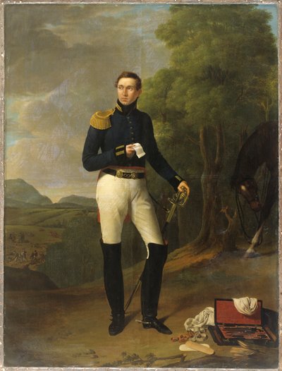 Portret van de arts Isaac Joseph De Meyer door Joseph Ducq