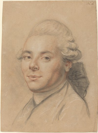 Hoofd van een Heer door Joseph Ducreux