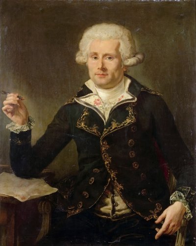 Louis Antoine de Bougainville 1729-1811 door Joseph Ducreux