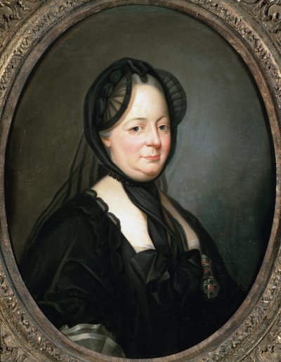 Portret van Maria Theresia van Oostenrijk, keizerin en koningin van Hongarije en Bohemen door Joseph Ducreux