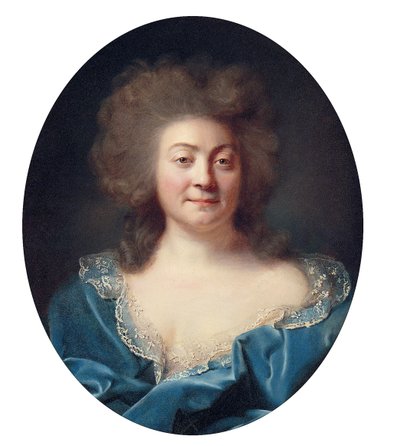 Portret van een dame door Joseph Ducreux