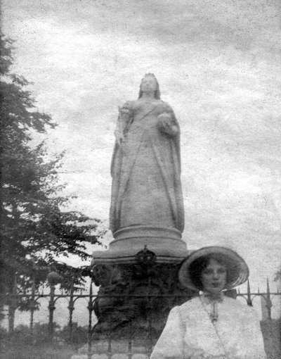 Standbeeld van koningin Victoria, College Green, Bristol, 20e eeuw door Joseph Edgar Boehm