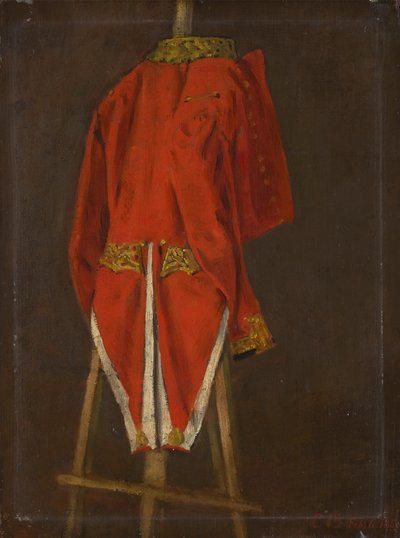 Studie van een Jas Behorend aan John, 11e Graaf van Westmorland door Joseph Edgar Boehm