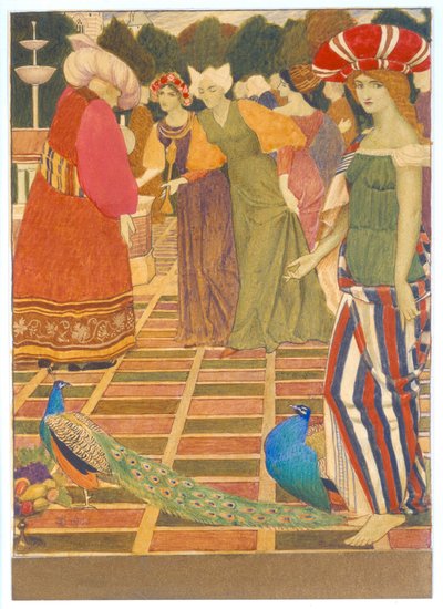 Nieuwe Lampen voor Oude, 1900 door Joseph Edward Southall