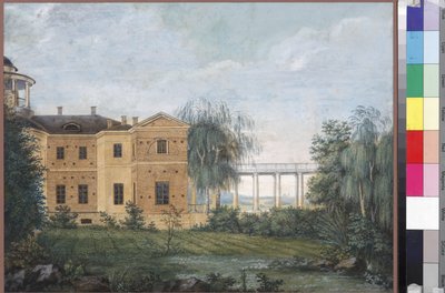 Het Ostafyevo-landgoed door Vivien de Chateaubrun, Joseph Eustache door Joseph Eustache Vivien de Chateaubrun