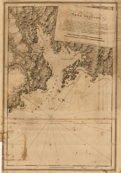 De Atlantische Neptunus, gepubliceerd voor het gebruik van de Koninklijke Marine van Groot-Brittannië door Joseph F. W. Des Barres