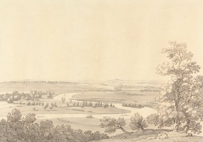 Cookham aan de Theems, Berkshire door Joseph Farington
