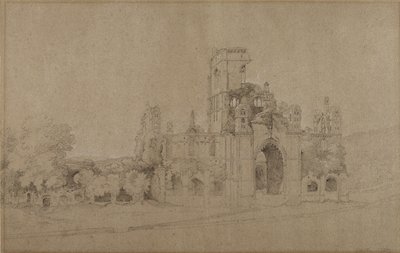 Kirkstall Abbey door Joseph Farington