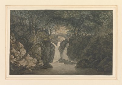 Lagere Waterval Rydal door Joseph Farington