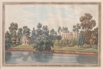 De villa van wijlen meneer Garrick door Joseph Farington