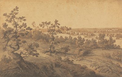 Uitzicht op Windsor door Joseph Farington