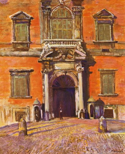 Rome: Le Quirinal, De ingangspoort door Joseph Felix Bouchor
