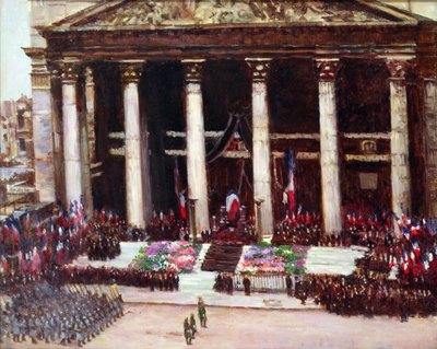 Staatsbegrafenis van Paul Doumer (1857-1932) 12 mei 1932 door Joseph Felix Bouchor