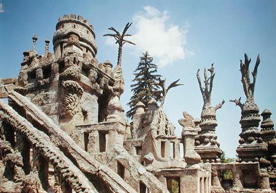 Le Palais Ideal, gebouwd 1879-1912 door Joseph Ferdinand Cheval