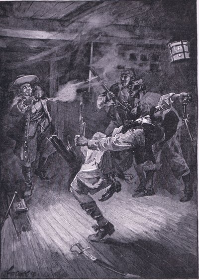Schoot de nieuwe kapitein door het hoofd door Joseph Finnemore