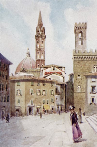 De Campanile van de Badia, Florence door Joseph Finnemore