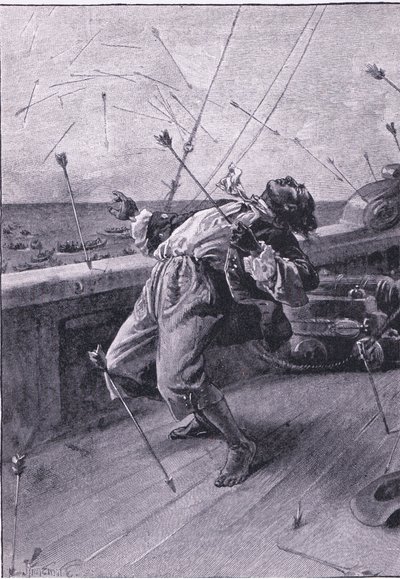 Ze schoten hun pijlen af en doodden arme Vrijdag door Joseph Finnemore
