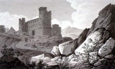 Landschapsschetsen door Joseph Francis Burrel