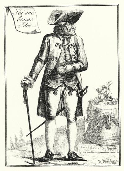 Ik heb een goed idee door Joseph Franz von (after) Goez