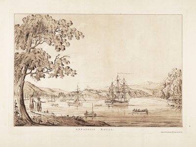 Annapolis Royal door Joseph Frederick Wallet DesBarres