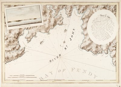 De Rivier St. John door Joseph Frederick Wallet DesBarres