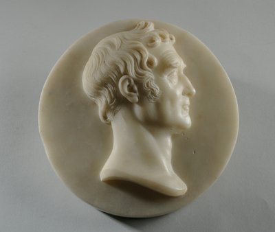 Medailleportret van Benjamin Gott door Joseph Gott