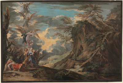 Jacobs droom door Joseph Goupy