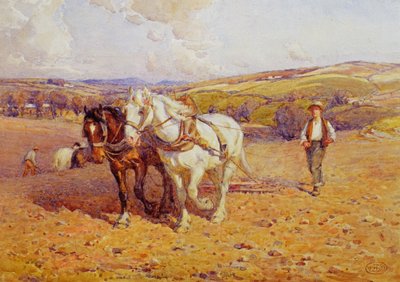 Ploegen door Joseph Harold Swanwick