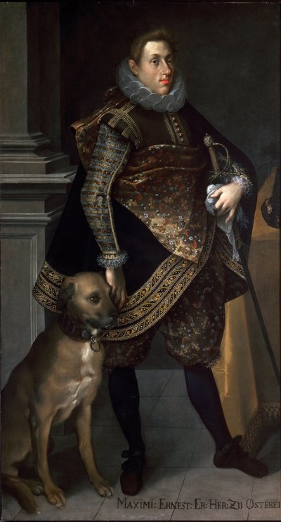 Portret van Aartshertog Ernest door Joseph Heintz