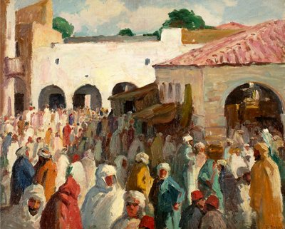 Sidi-bou-Said (Tunesië) door Joseph Henry Sharp