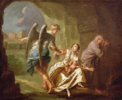 De Engel van Barmhartigheid, ca. 1746 door Joseph Highmore