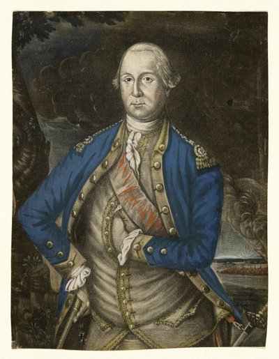Zijne Excellentie George Washington Esquire, gepubliceerd 1776 door Joseph Hiller