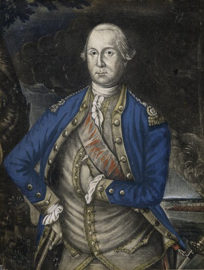 Zijne Excellentie George Washington Esquire, pub. 1776 door Joseph Hillier