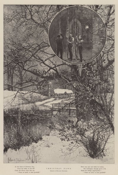 Kerstmis Dageraad door Joseph Holland Tringham