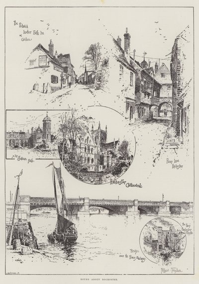 Rondom Rochester door Joseph Holland Tringham