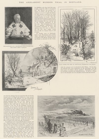 Het Ardlamont-moordproces in Schotland door Joseph Holland Tringham