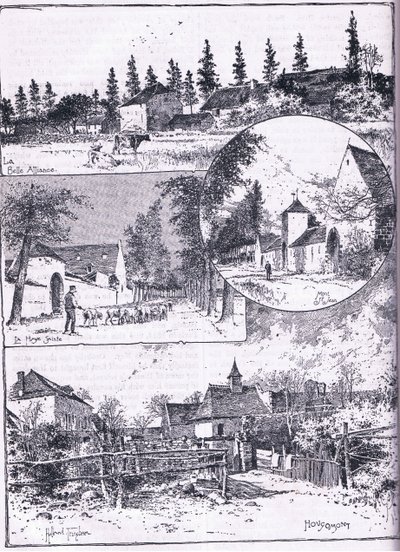 Waterloo uitzichten door Joseph Holland Tringham