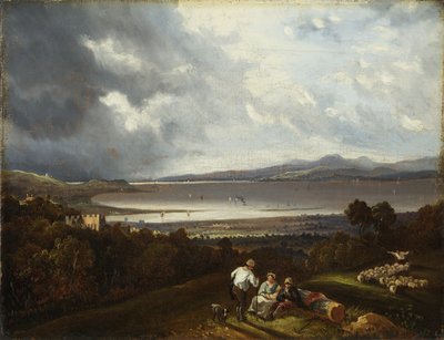 Uitzicht op de Monding van de Avon, mogelijk 1832 door Joseph Horlor