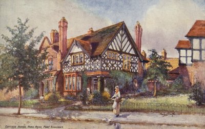Cottage Homes, Park Road, Port Sunlight door Joseph Hughes Clayton