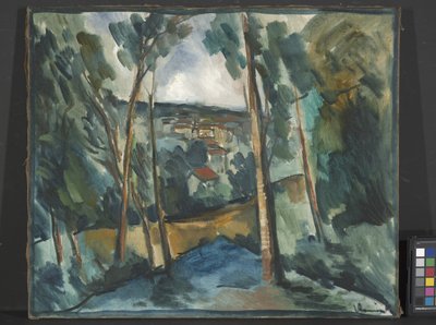 Dorp in de vallei door Joseph Jacob Plenck