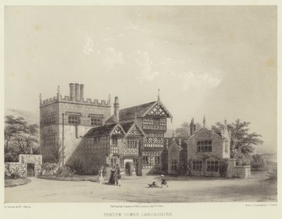 Turton Tower, Lancashire door Joseph Josiah Dodd