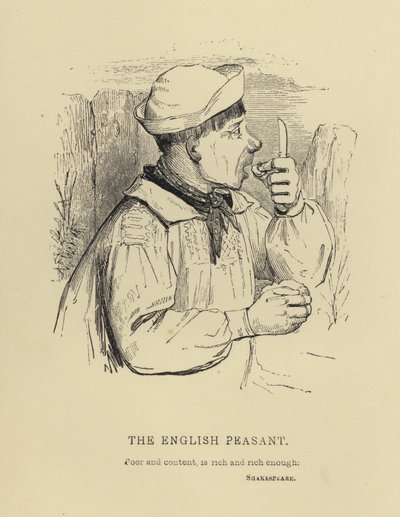 Kenny Meadows: De Engelse Boer (gravure) door Joseph Kenny (after) Meadows