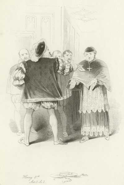 Hendrik VIII door Joseph Kenny Meadows