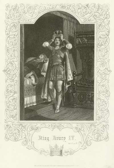 Koning Hendrik IV, Act IV, Scene IV door Joseph Kenny Meadows