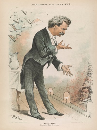 Mark Twain, Amerika