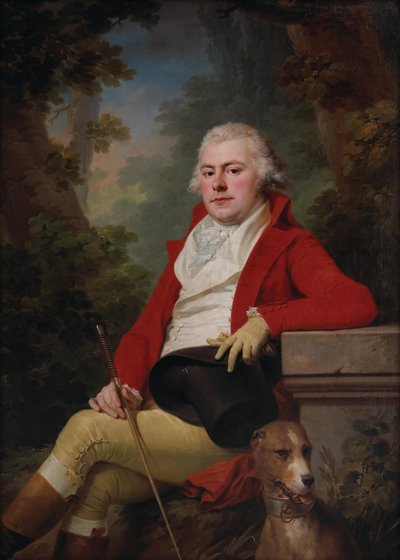 Josef Kreutzinger Portret Aleksej Golitsyn 1795 door Joseph Kreutzinger