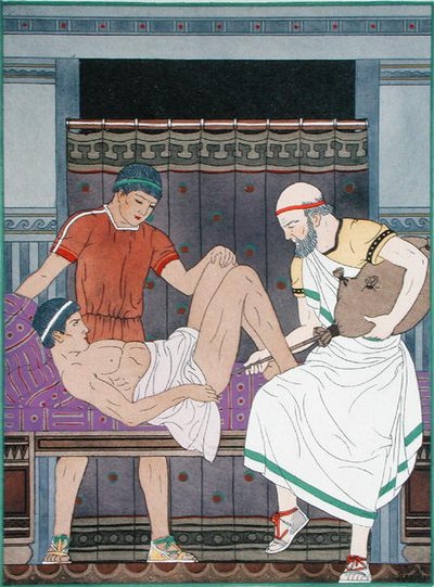 Het klysma, illustratie uit 