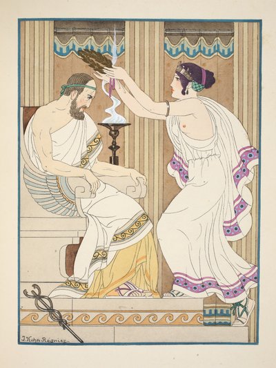 Een gouden kroon, illustratie uit 